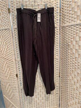 Lou Grey Black Relaxed Track Pants